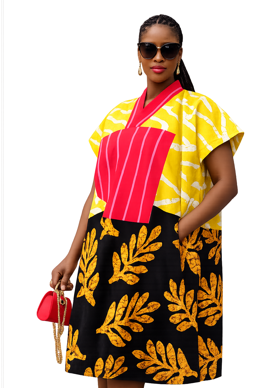 the sunrise luxe ankara dress the sunrise luxe ankara dress