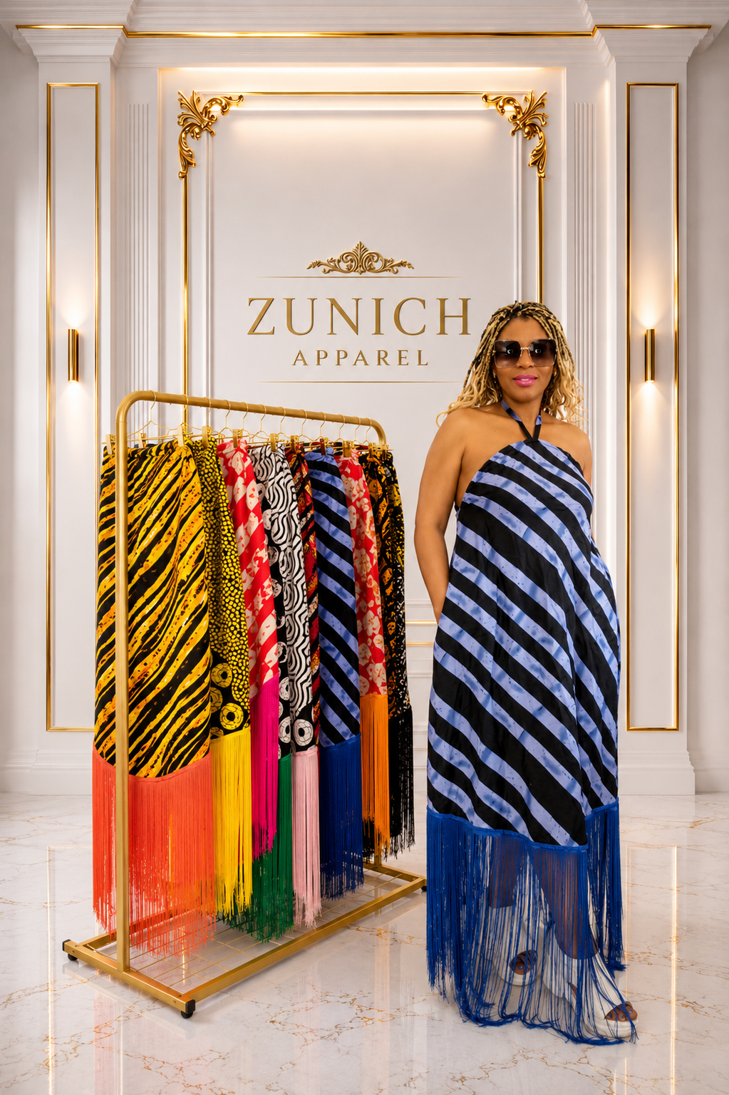 the luxe tassel dress the luxe tassel dress