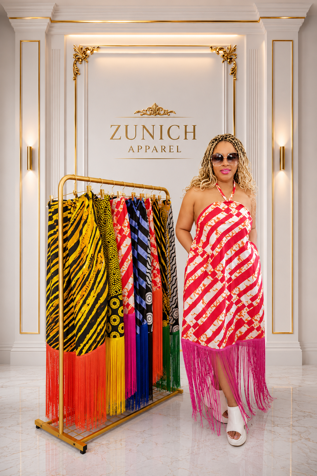 the luxe tassel dress the luxe tassel dress