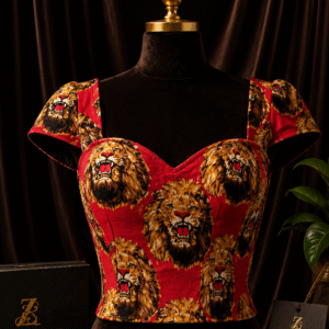 the isiagu corset top for young girls red