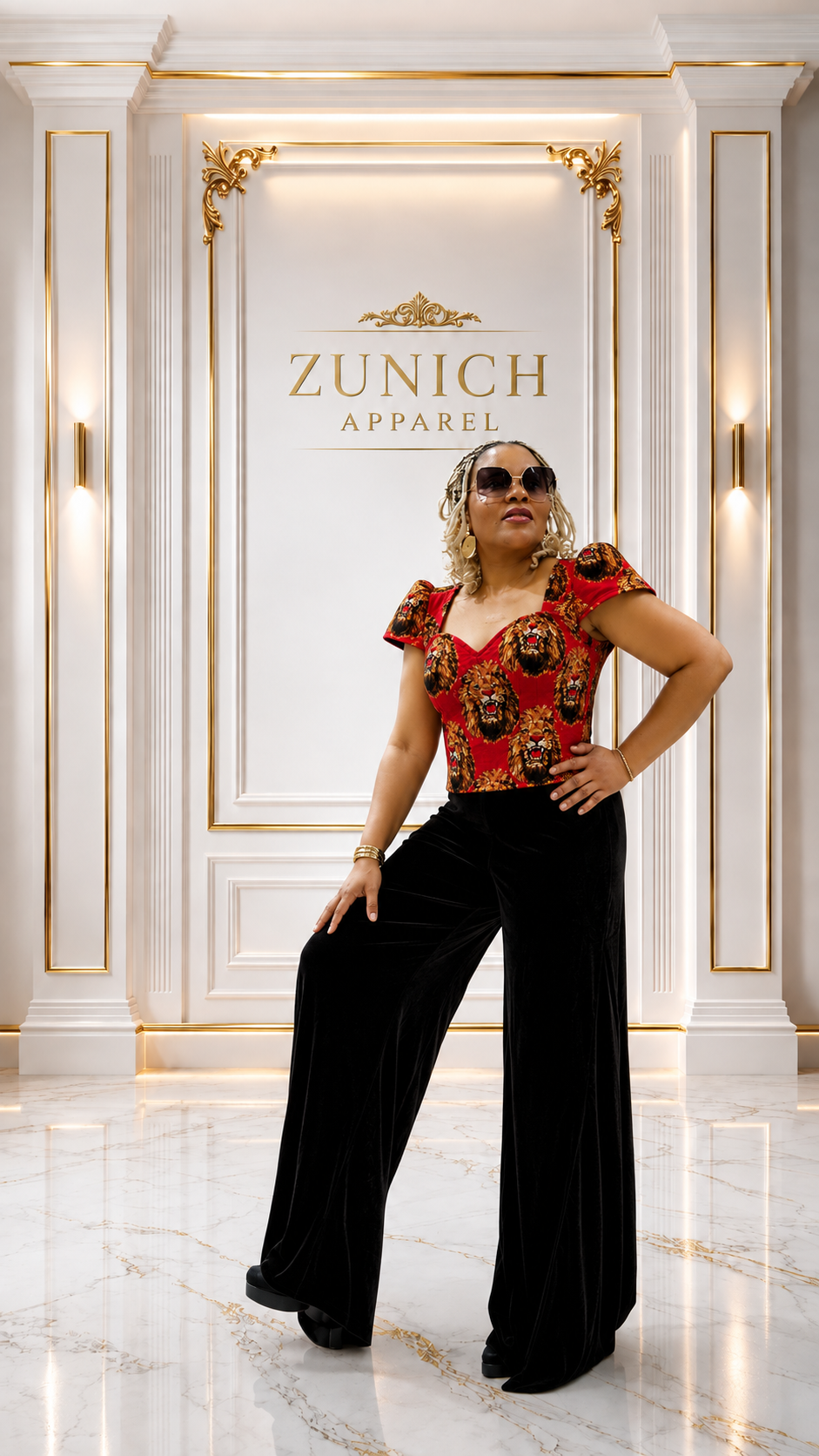 isiagu top & palazzo velvet pants isiagu top & palazzo velvet pants