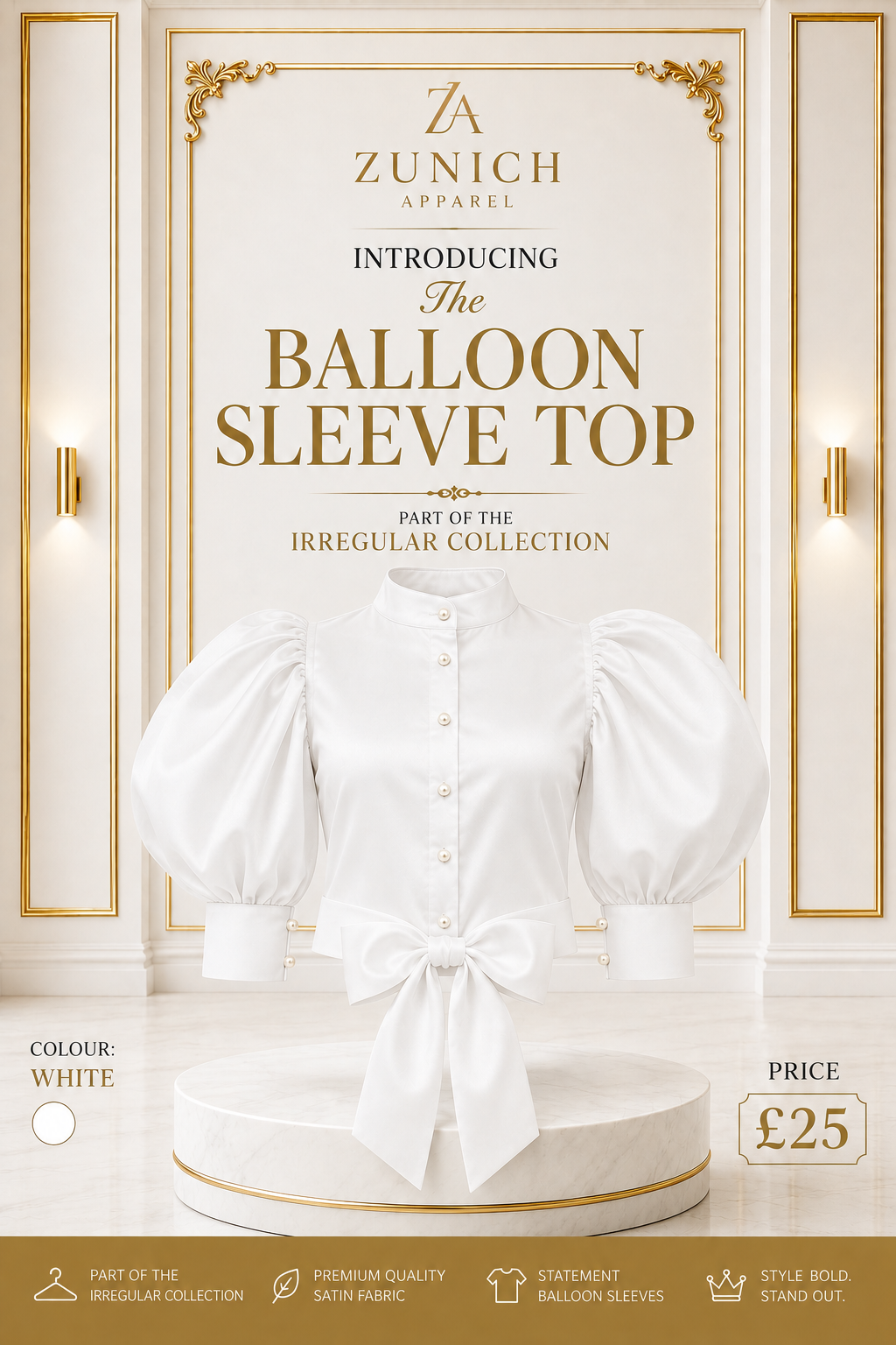 the balloon sleeve top the balloon sleeve top