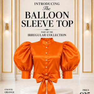 the balloon sleeve top