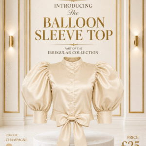 the balloon sleeve top