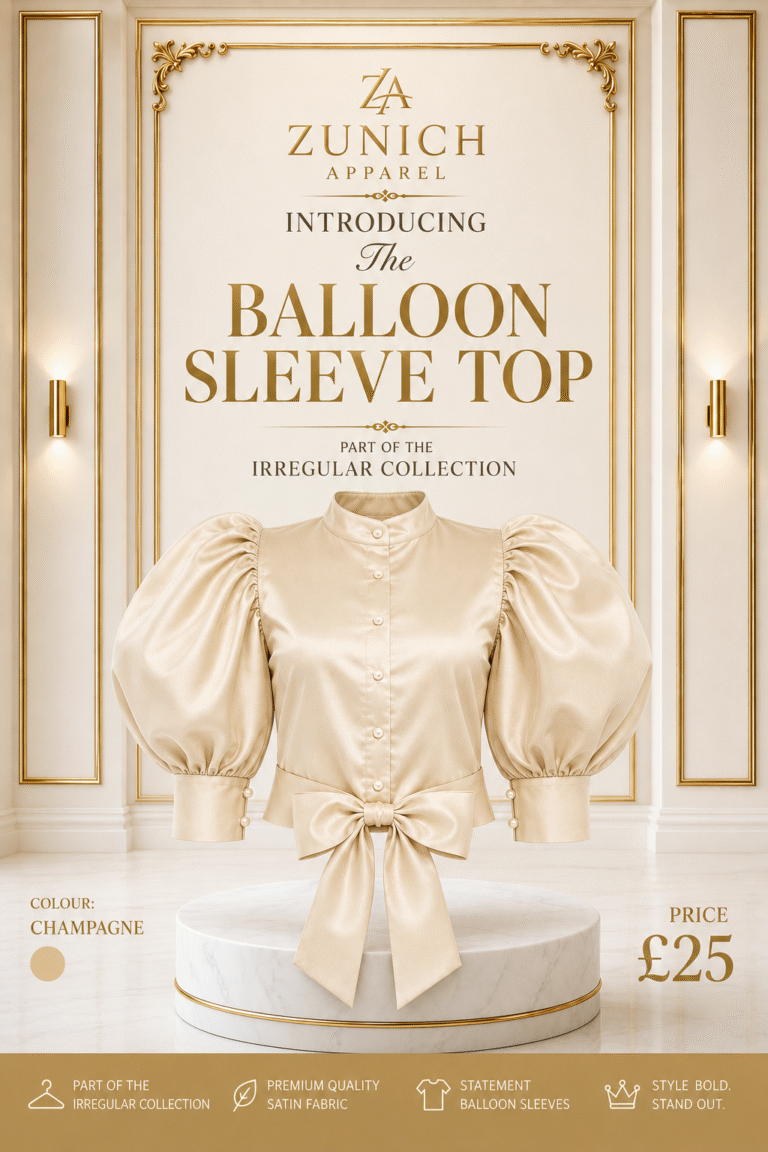 the balloon sleeve top