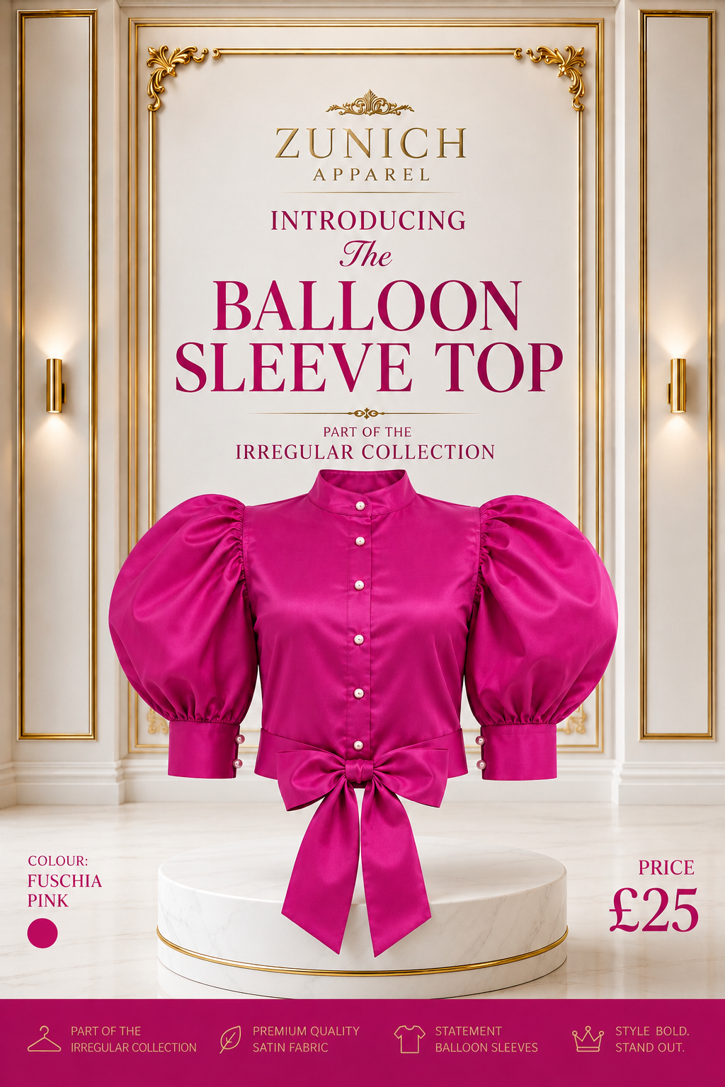 the balloon sleeve top the balloon sleeve top