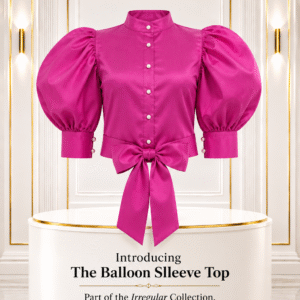 the balloon sleeve top