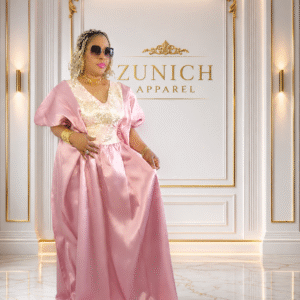the damask blend boubou dress