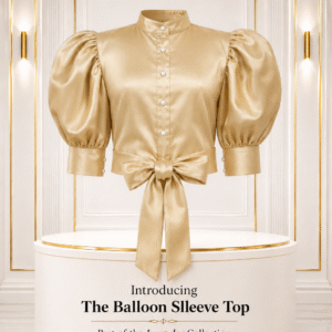 the balloon sleeve top