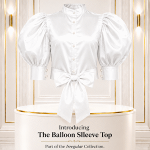 the balloon sleeve top