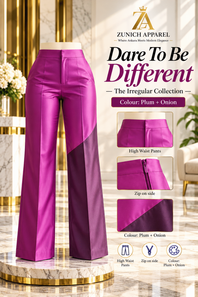 the high waist combo pants plum + onion